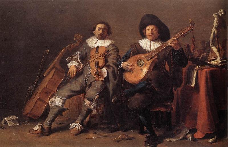 SAFTLEVEN, Cornelis The Duet af Sweden oil painting art